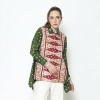 Gambar Almajiwa Indriya Blus Modern Batik Tls Komb Cap - motif Penari Betawi - S dari Almajiwa by Larisgaleri undefined 1 Tokopedia