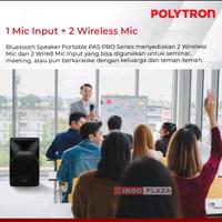 Gambar SPEAKER POLYTRON PORTABLE KARAOKE BLUETOOTH PASPRO-15F5 dari indoplazamedan undefined 3 Tokopedia