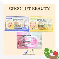 Gambar GARNIER Skin Naturals Light Bright Complete Sakura Glow Cream Sachet - Yogurt Mask dari Coconut.Beauty undefined 1 Tokopedia