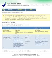 Gambar Caviplex Strip 10 Kaplet - Multivitamin Lengkap untuk Kesehatan Tubuh dari Apotekmandjurofficial undefined 4 Tokopedia