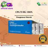 Gambar CPG 75 MG BOX 30 TABLET / Clopidogrel / Pengencer Darah dari Apotek Prohexa Farma Kemang undefined 3 Tokopedia