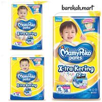 Gambar MamyPoko Pants X-tra Kering Popok Celana M 48, L 42, XL 38 - M 48 dari barokahmartBandung undefined 1 Tokopedia