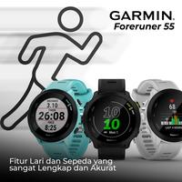 Gambar Garmin Forerunner 55 FR 55 GPS Smartwatch - Original Garansi TAM 2th - Black dari Doran Gadget Store undefined 3 Tokopedia