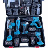 Gambar Power Tool Kits Electric Hammer Impact Drill Brushless Angle Grinder dari MegaloMart undefined 1 Tokopedia