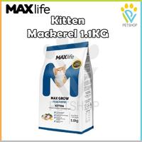 Gambar MAXLIFE DRY Cat Food KITTEN MACKEREL 1.1 Kg - Makanan Kucing Max Life 1,1kg dari PW Petshop undefined 1 Tokopedia