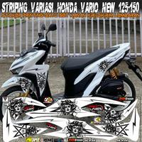 Gambar SB variasi h vario new 125-150 sticker med // POLET BODI MOTOR VARIO NEW 2017-2019 ple elegan dari Moonstore 1688 undefined 1 Tokopedia