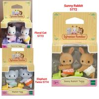Gambar Boneka Sylvanian Families Special Edition Floral Cat Elephant Sunny Rabbit Twins - Elephant Twins dari Mishana Shop undefined 1 Tokopedia