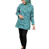 Gambar Seragam PKK Nasional Baju Seragam Batik PKK Terbaru Atasan Batik Wanit - XXL dari f.alys fashion undefined 5 Tokopedia