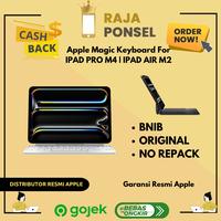 Gambar ( RESMI ) Apple Magic Keyboard for iPad Pro M4 2024 11 inch & 13 inch Black White - FOR iPAD AIR M2, 11" WHITE dari Rajaponselcom undefined 1 Tokopedia