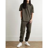 Gambar ORI AUTHENTIC ESSENTIALS FEAR OF GOD Logo-Flocked Jersey T-Shirt - OFF - M dari HUMAN ADDC undefined 2 Tokopedia