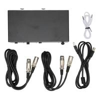Gambar 48 V Power Supply Dual Mic Support Iron Power Supply High Output for Music Recording Equipment dari JadeLane undefined 4 Tokopedia