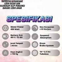 Gambar Sepeda Listrik Murah Uwinfly D7D New Selis Uwinfly D 7 D New D7 D Uwinfly - Hitam [RESMI] dari Bogor Solution Electronic undefined 5 Tokopedia