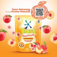 Gambar Rinso Detergent Cair Deterjen Anti Noda Japanese Peach 360ml isi 4 dari Unilever Official Store undefined 2 Tokopedia