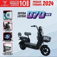Gambar Sepeda Listrik Murah Uwinfly D7D New Selis Uwinfly D 7 D New D7 D Uwinfly - Hitam [RESMI] dari Bogor Solution Electronic undefined 3 Tokopedia