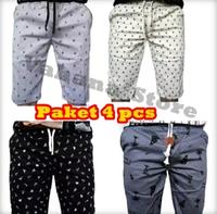 Gambar Celana Pendek Pria 100 Dapat 4 pcs Cinos Distro Motif Surfing Murah - Random, XS dari SAHABAT-KICAU undefined 1 Tokopedia