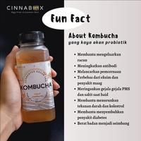 Gambar Kombucha (Minuman Teh Fermentasi) dari Cinnabox Malang undefined 2 Tokopedia