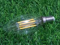 Gambar Lampu LED Filament Candle E14 Voltage 229-240V, C35-4w-2700K 4W Alat BISA COD dari hodolighting22 undefined 2 Tokopedia