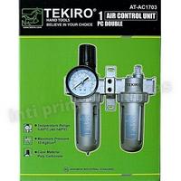 Gambar TEKIRO DOUBLE AIR FILTER REGULATOR - FILTER UDARA KOMPRESOR TERLARIS dari TIRTA SOLUTION undefined 5 Tokopedia