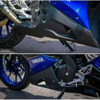 Gambar SB UNDERCOWL YAMAHA R15V3 R15V4 MODEL R1 YAMAHA R15 V3 r15 V4 kanan kiri bahan tebal - hitam glosy, R15 V3 dari Moonstore 1688 undefined 2 Tokopedia