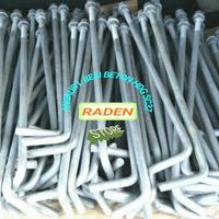 Gambar angkur L hdg M16 x 350 mm x 100 mm dari raden baut Store undefined 1 Tokopedia