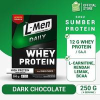 Gambar TERLARIS L-MEN HI PROTEIN WHEY DAILY DARK CHOCOLATE BEST SELLER AGUNG.J25 dari Agung Jaya2 undefined 3 Tokopedia