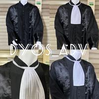 Gambar toga advokat pengacara jaksa twist toga pengacara berkualitas - 5XL, Hitam dari Dyos Advertising undefined 4 Tokopedia