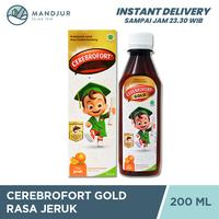 Gambar Cerebrofort Gold Rasa Jeruk 200 mL - Multivitamin Pertumbuhan Anak dari Apotekmandjurofficial undefined 1 Tokopedia
