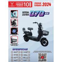 Gambar Sepeda Listrik Murah Uwinfly D7D New Selis Uwinfly D 7 D New D7 D Uwinfly - Hitam [RESMI] dari Bogor Solution Electronic undefined 4 Tokopedia