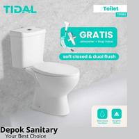 Gambar TOILET / CLOSET DUDUK TIDAL TD083 / KLOSET DUDUK - NO PAKET dari Depok Sanitary Store undefined 1 Tokopedia