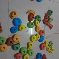 Gambar Point Panjat Tebing Point Pcs midle/Portable untuk Anak Outdoor Clambing Tea Mix Snack - L Baut M10 dari Diblokir sistem. undefined 2 Tokopedia