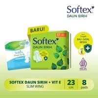 Gambar Pembalut Wanita Softex Daun Sirih 23cm 8pads Softex Wing Non Wing isi 8 - Wing dari Pay One undefined 2 Tokopedia