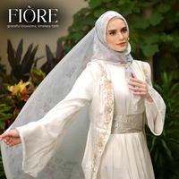 Gambar HIJABERLIN - Fiore Scarf Bianca White Exclusive Voal Premium - reguler dari Hijaberlin undefined 4 Tokopedia