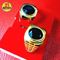 Gambar cincin besi putih asli Ambon Gold Mata Batu Onix Hitam. tidak Berkarat selamanya - 7 dari KEVINS MUSIC STORE undefined 5 Tokopedia