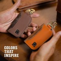 Gambar Dompet Stnk Pria Wanita Kulit Sapi Asli Premium Original Gantungan Kunci Mobil Motor Baron Keychain Wallet Car - Tan dari NobleHide undefined 4 Tokopedia