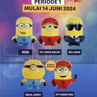 Gambar Minion Happy Meal 2024 Despicable Me 4 McDonald's - Mega Gus dari Phone Addict undefined 4 Tokopedia