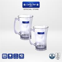 Gambar CANGKIR BRINLEY ANTI PECAH (TRANSPARAN) dari Lucky Star Plastics undefined 1 Tokopedia