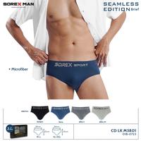 Gambar (2 PCS) Sorex Man Celana Dalam Segitiga Seamless Edition Brief CD LK 3801 - M-L dari Sorex Online Store undefined 2 Tokopedia