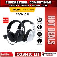 Gambar Headphone Gaming Armaggeddon Cosmic III Lite Bluetooth Wireless 2.4G Gaming Headset with Detachable Mic - Black dari SuperstoreComputindo undefined 1 Tokopedia
