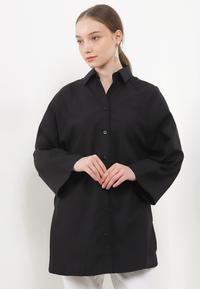 Gambar LLACES Clothing - Blouse Wanita - Modest Blouse - Black - S dari LLACES Clothing undefined 1 Tokopedia