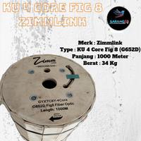 Gambar Kabel Fiber Optic 4 Core Fig 8 Zimmlink Panjang 1000 meter dari SARANG FO undefined 1 Tokopedia