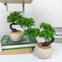 Gambar Pohon Bonsai Mini Bunga Hias Plastik Artificial Dekorasi Interior Ruangan Aesthetic dari UNICO.indonesia undefined 5 Tokopedia