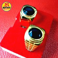 Gambar cincin besi putih asli Ambon Gold Mata Batu Onix Hitam. tidak Berkarat selamanya - 7 dari KEVINS MUSIC STORE undefined 2 Tokopedia
