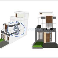 Gambar Desain Denah Layout 3D Rumah Ruko Toko / Interior 3D dari AngkasaStudio96 undefined 3 Tokopedia