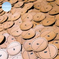Gambar Coaster Custom Kulit | Tatakan Gelas Cafe Resto | Leather Coaster - Mocca, Octagon dari Dialecta undefined 2 Tokopedia