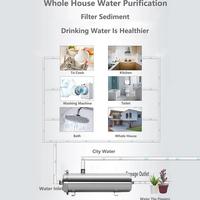 Gambar Water Purifier Filtration Purification Soften Ultration Water Filter 0.01um 3000L/H SUS304 Whole House Water Purifier PVDF dari Blazing Sword undefined 2 Tokopedia