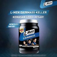 Gambar L-Men Gain Mass Chocolate 800gr Whey Protein Gainmass Gainer Lmen dari Sancho's undefined 2 Tokopedia