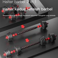 Gambar 【 2023】 Dumbbell Set 40Kg+ Kettlebell Fitness Equipment 6 In 1 Barbell Set Best - barbel dari Elevate Space undefined 5 Tokopedia