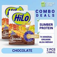 Gambar Twin Pack: HiLo Gold Chocolate 1000gr - Susu Tinggi Kalsium dari rianolsopq undefined 1 Tokopedia