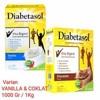 Gambar Susu Diabetasol 1Kg 1000 Gr Susu Untuk diabetes Rasa Coklat dan Vanila - 950Gr Coklat dari rianolsopq undefined 2 Tokopedia