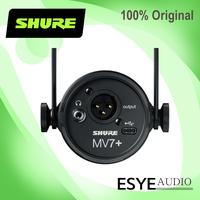 Gambar Shure MV7+ MV7 Plus MV7 XLR / USB Speech Podcast Microphone / MV7 Plus Bundle Kit MV7+ Hitam dari Esye Audio undefined 3 Tokopedia